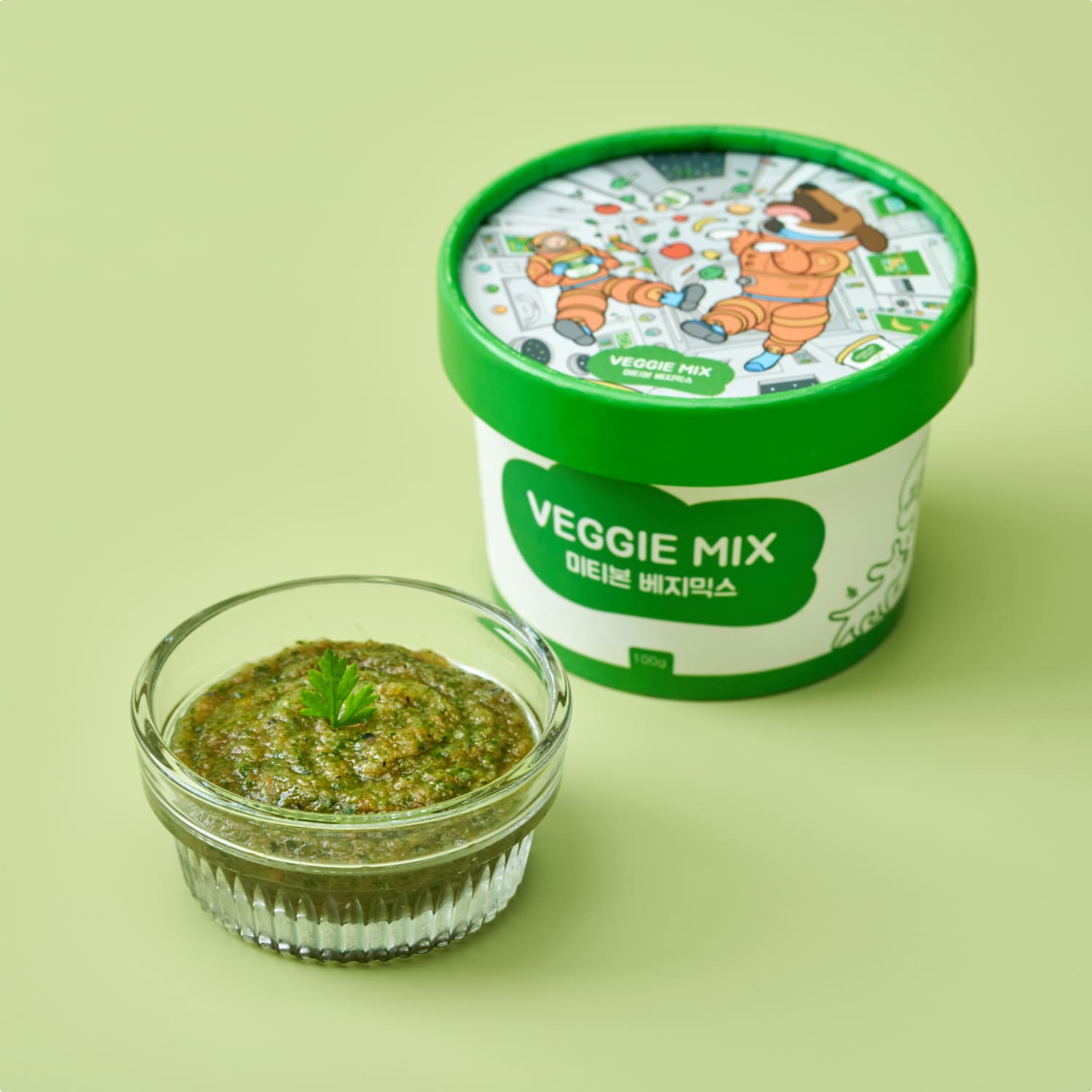 간편한 100g 소포장