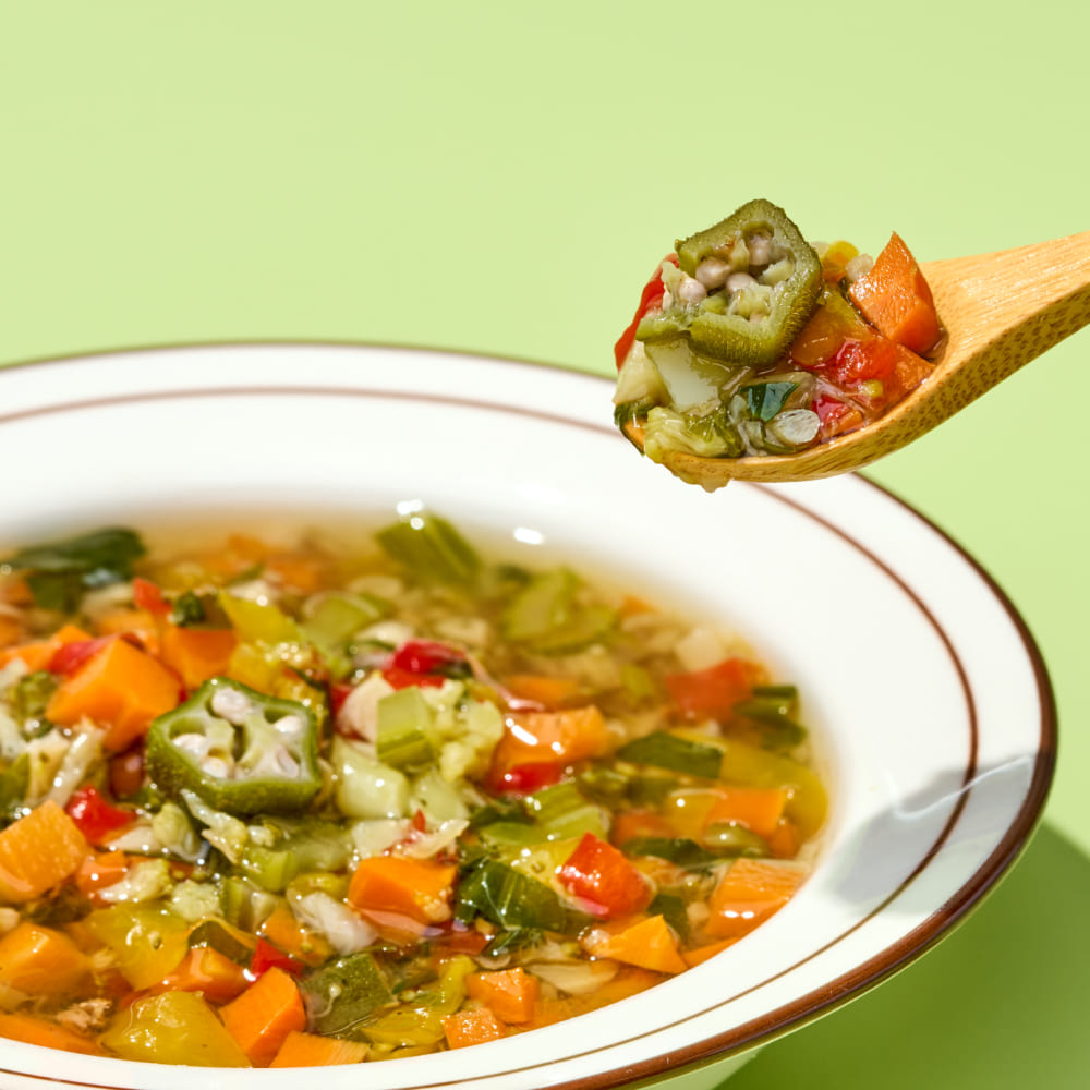 자연의 색으로 완성한 
저속노화 레시피